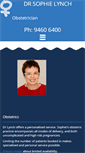Mobile Screenshot of drsophielynch.com.au